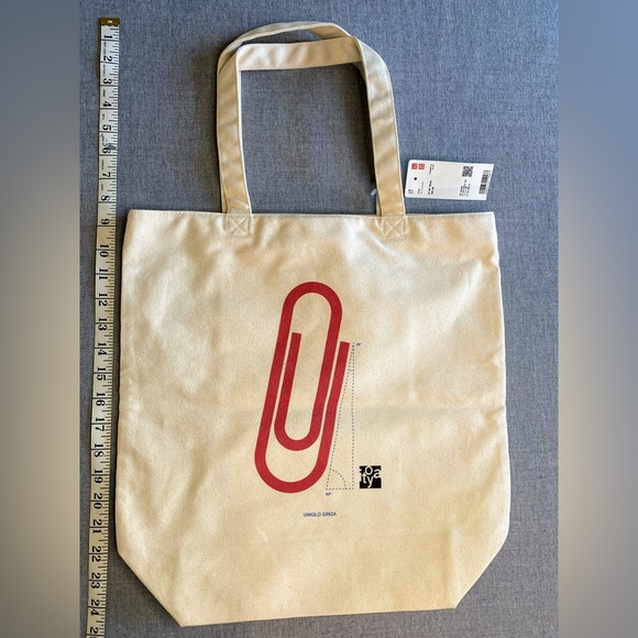 RARE NWT Uniqlo Ginza Japan Exclusive Tote - Picture 2 of 7